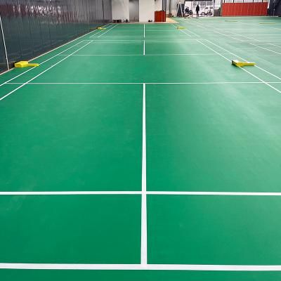 PVC-Badminton-Flooring-4.5mm-Green-Anti-Slip-BAM-001